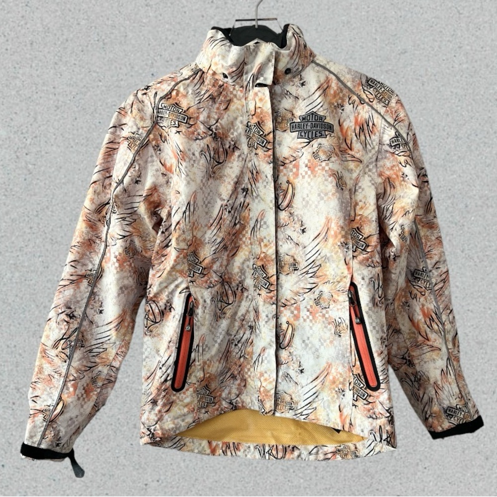 Harley Davidson Riding Gear Full Zip Jacket Size S-M?✨